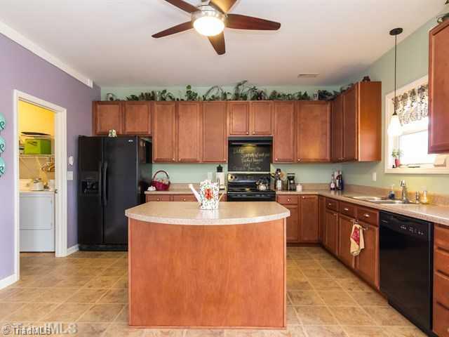 202 Green Pasture Road Mebane, NC 27302 - Photo 5 of 16 Kitchen. Kitchen W/Center Island