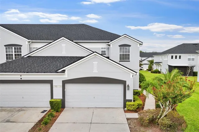 a house view with a outdoor space