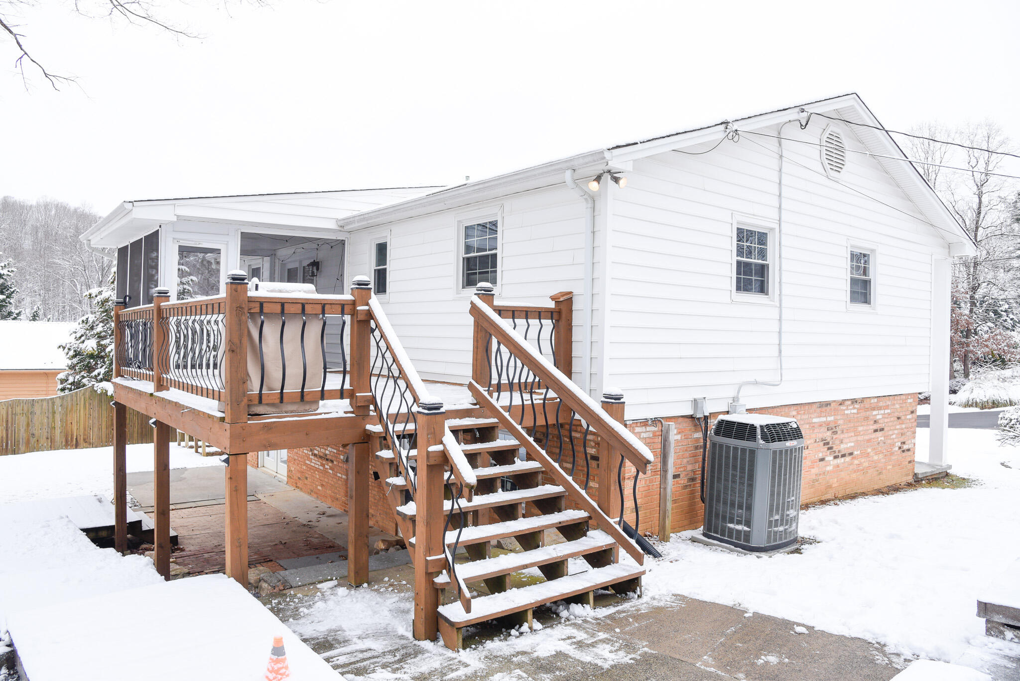 28 Spruce Circle Blue Ridge, VA 24064 - Photo 31 of 36 a view of a house with wooden stairs