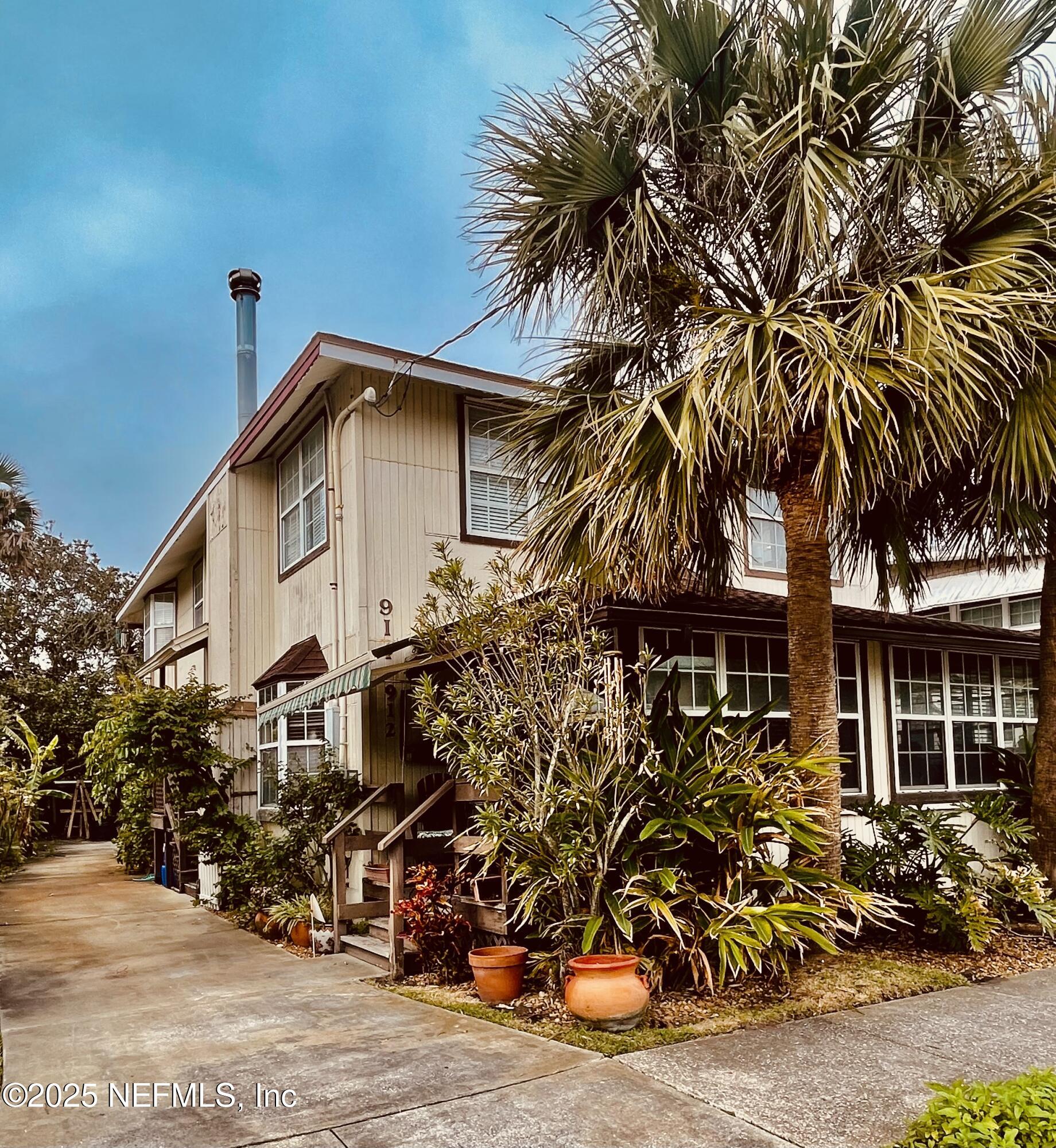 912 First Street Neptune Beach, FL 32266 - Photo 2 of 3 Front view from south corner