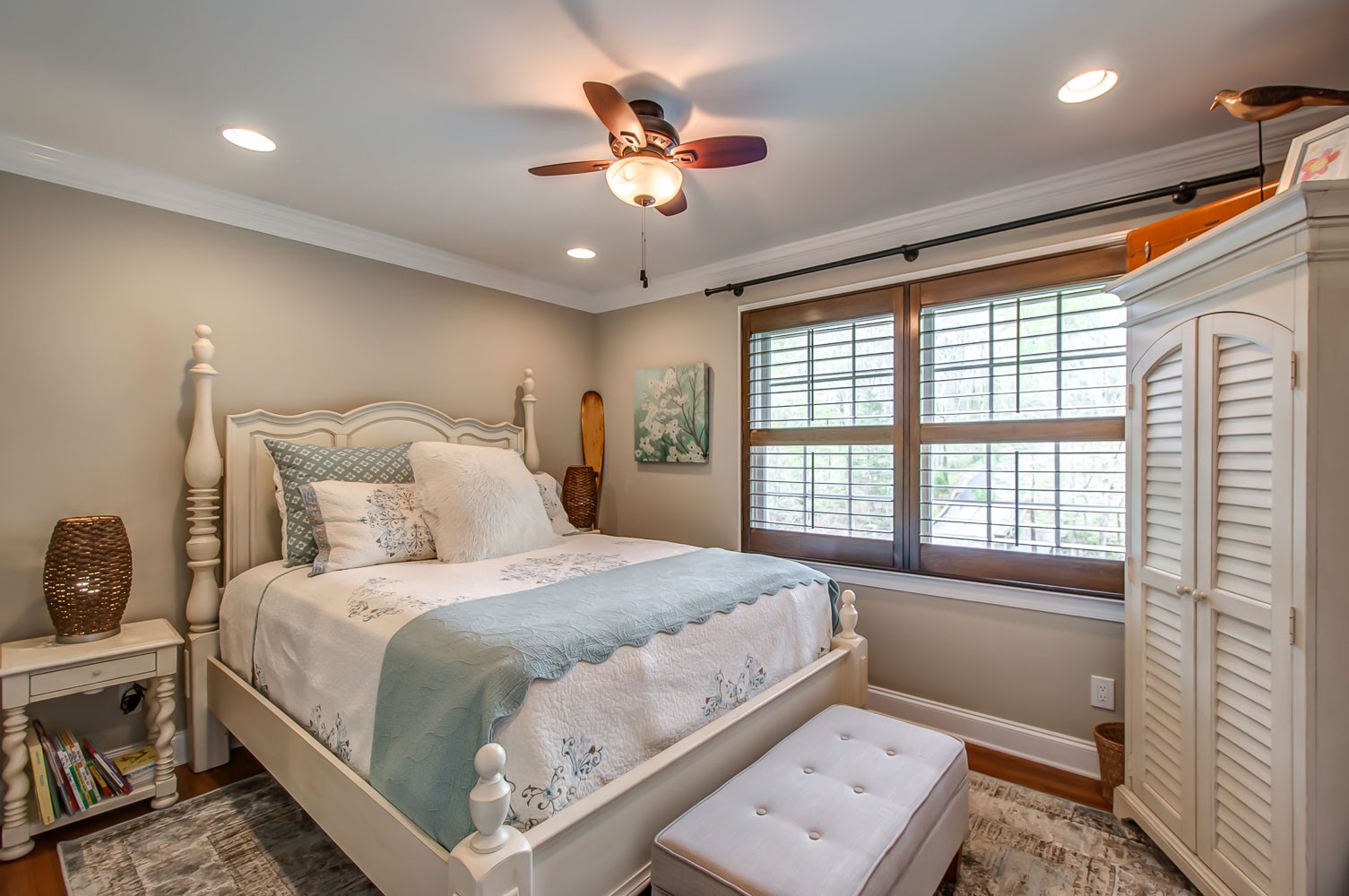 5934 Garrison Road Franklin, TN 37064 - Photo 33 of 39 a bedroom with a large bed and a window