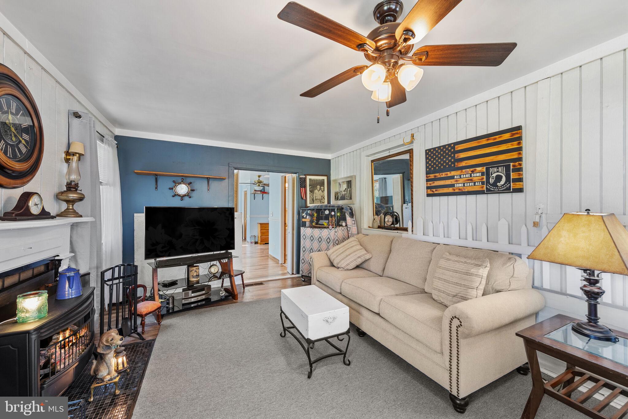 23144 Soundside Estates Road Deal Island, MD 21821 - Photo 9 of 32 Family Room with Fireplace