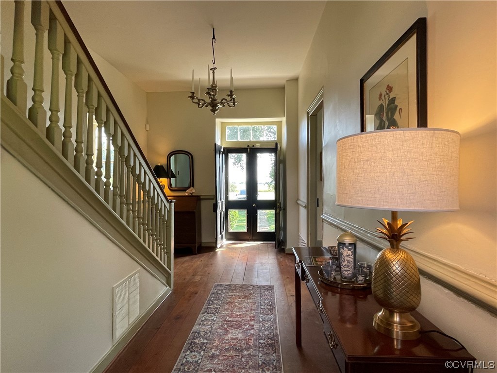 2494 Simonson Road Farnham, VA 22460 - Photo 18 of 50 a view of entryway and hall with wooden floor