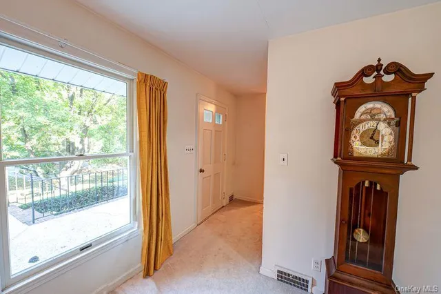 a room with furniture