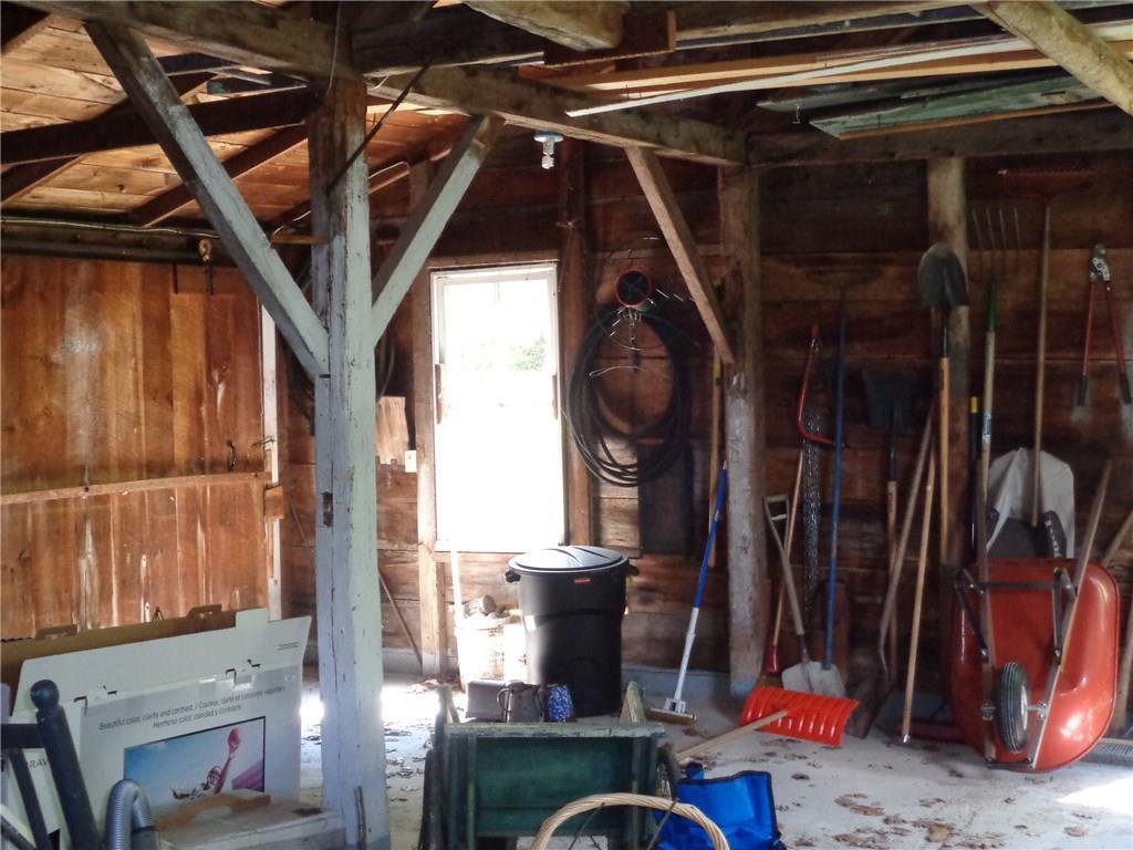 69 East Side Road Steuben, ME 04680 - Photo 29 of 31 One end of interior barn