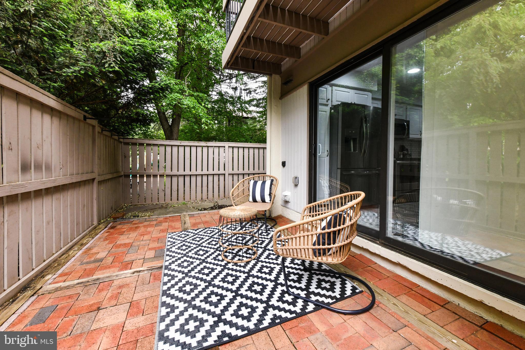 11701 Newbridge Court Reston, VA 20191 - Photo 47 of 64 Private, front outdoor space off of kitchen!