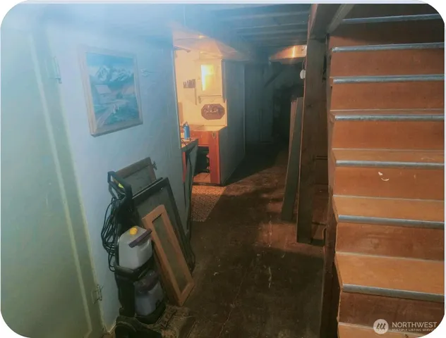 a view of empty room