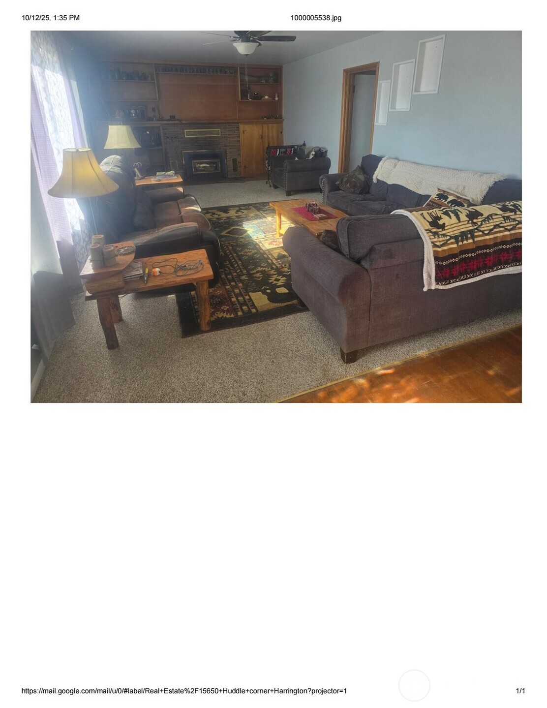 15650 Huddle Corner Road Harrington, WA 99134 - Photo 3 of 20 a living room with furniture and a couch