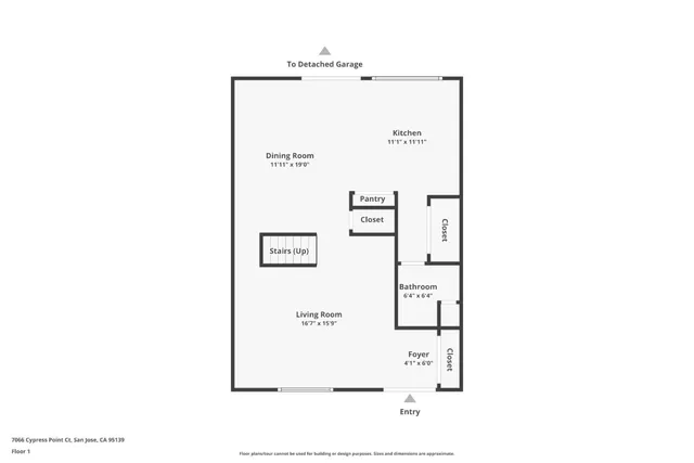 $998,888 | 7066 Cypress Point Court, San Jose, CA 95139