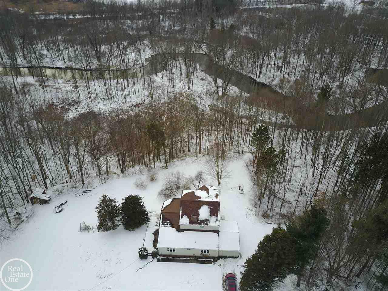 2839 Flint River Road Lapeer, MI 48446 - Photo 3 of 41 Flint River runs through