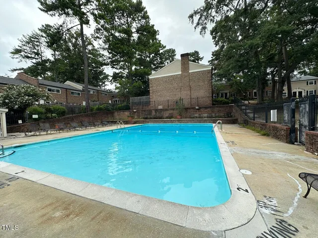 a view of outdoor space yard swimming pool and patio