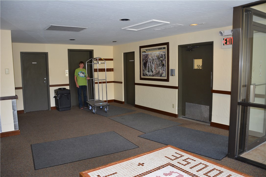 88 Guller Road, Unit 307 Frisco, CO 80443 - Photo 23 of 30 Nice lobby with direct access from parking to elevator!