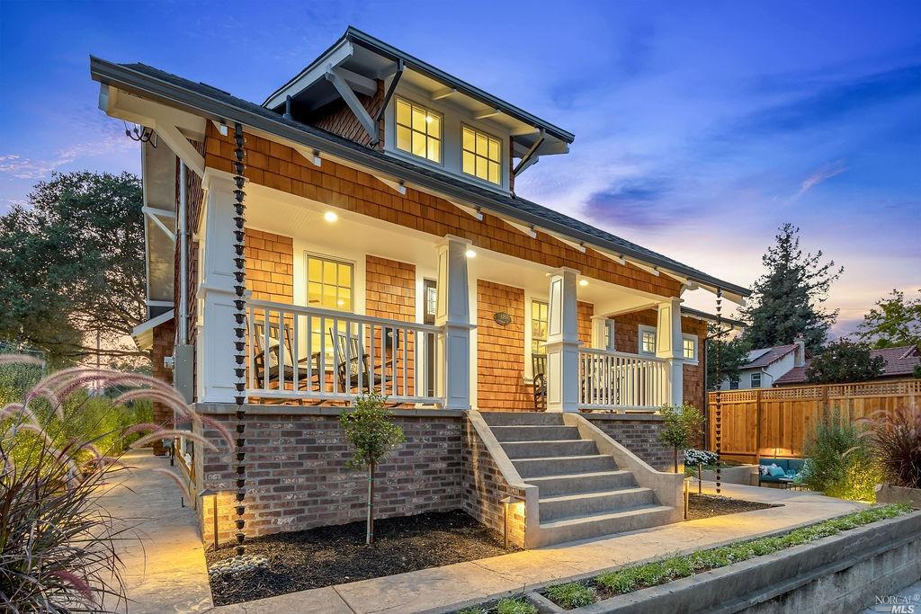 405 Jefferson Street Napa, CA 94559 - Photo 1 of 1 a front view of a house with a yard