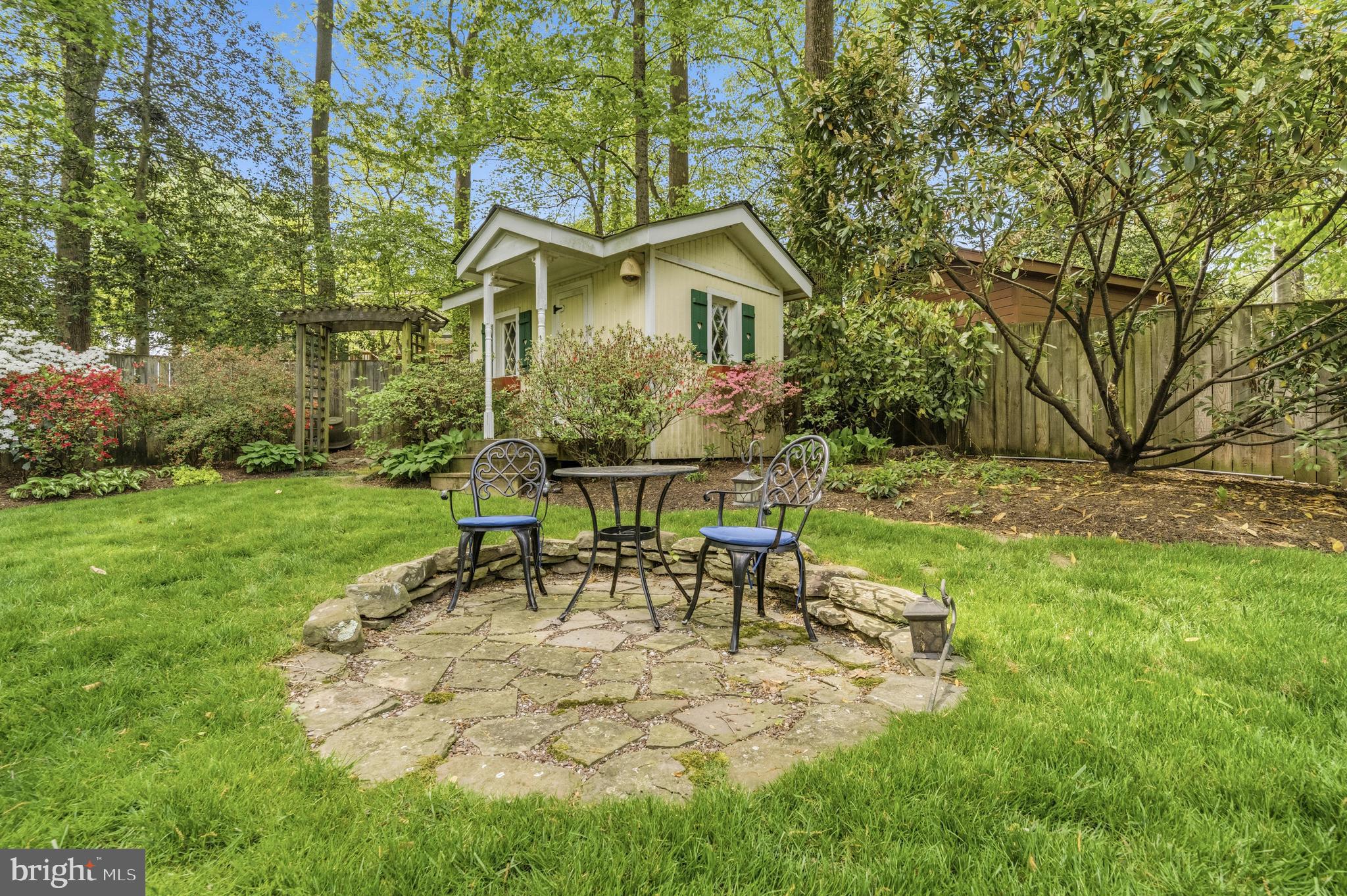 8927 Cromwell Drive Springfield, VA 22151 - Photo 13 of 20 a view of a house with backyard and a sitting area