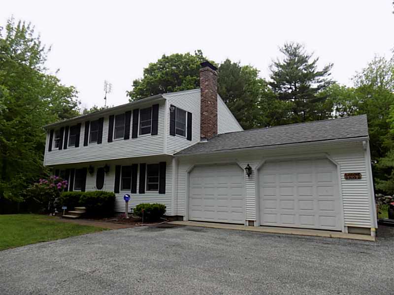 87 Mt Hygeia Road Foster, RI 02825 - Photo 11 of 25 Exterior Front. Large two car garage with overhead storage