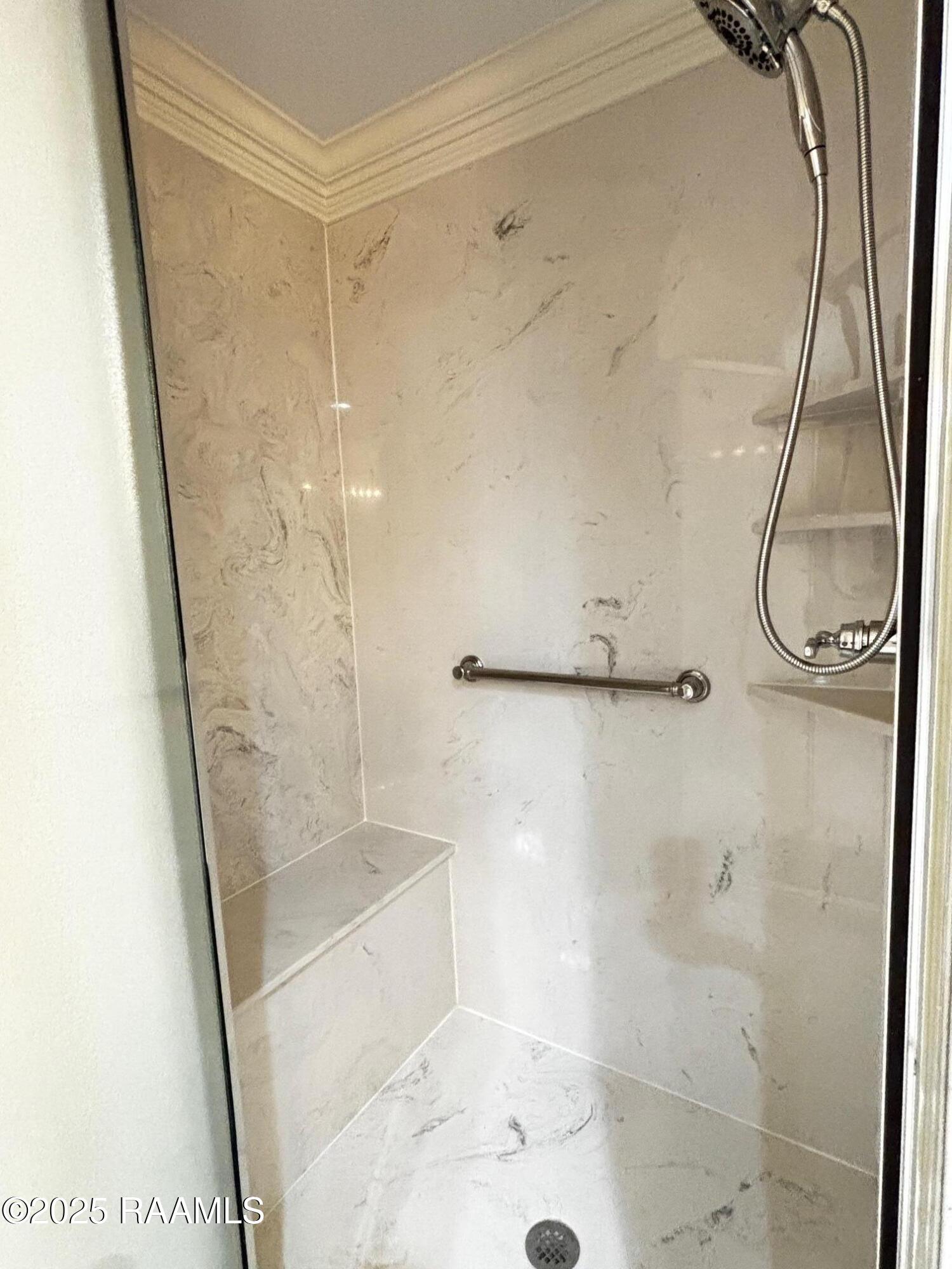 103 Stonehill Road Lafayette, LA 70508 - Photo 19 of 47 Shower w/seat