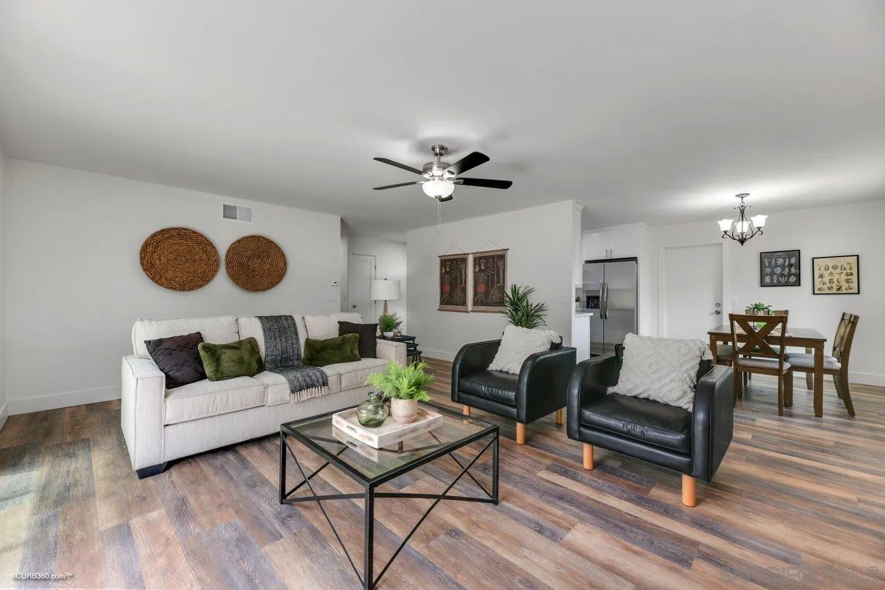 13331 Tobiasson Road Poway, CA 92064 - Photo 2 of 24 a living room with furniture and kitchen view