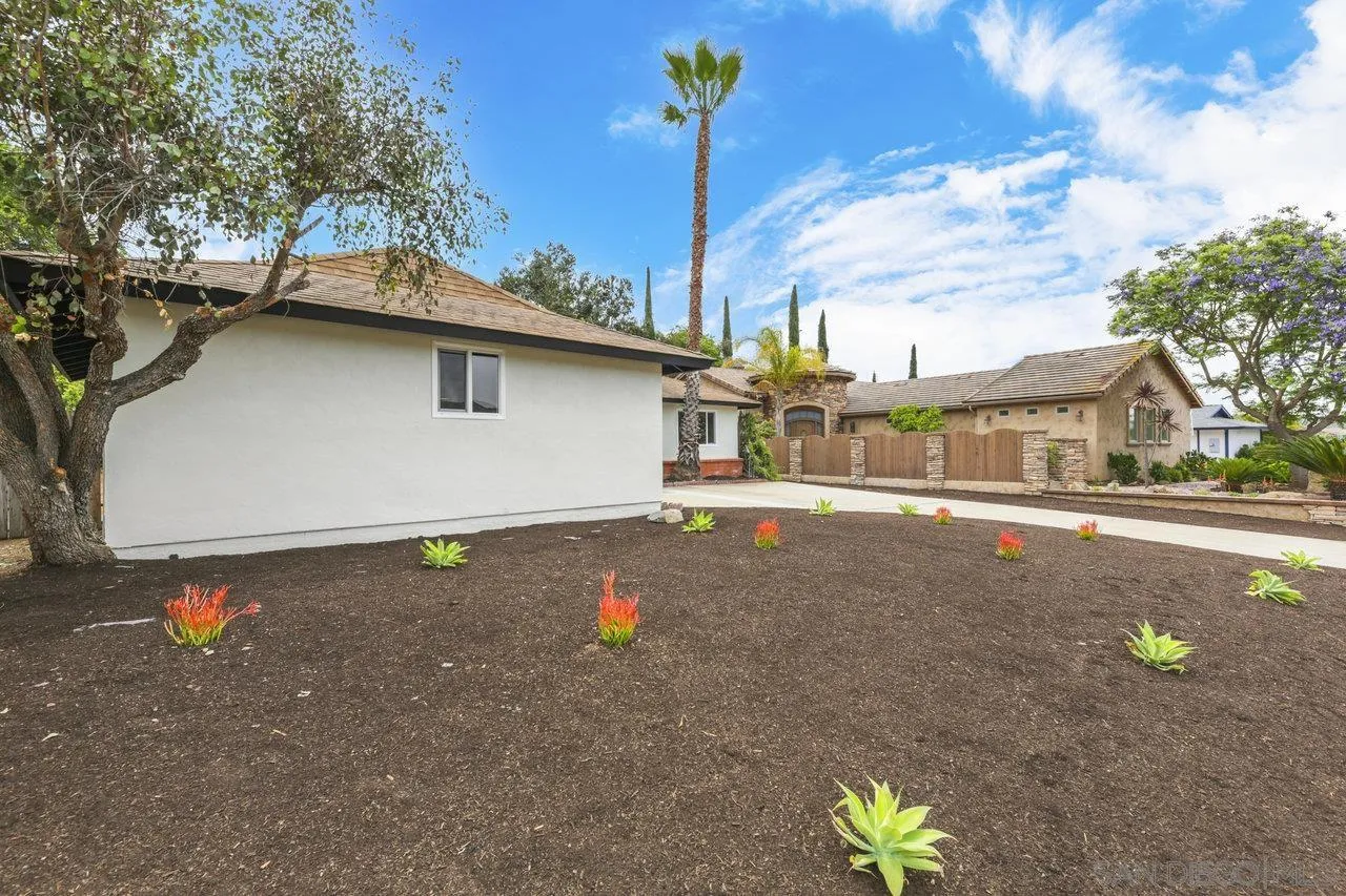 13331 Tobiasson Road Poway, CA 92064 - Photo 22 of 24 a backyard of a house with lots of green space