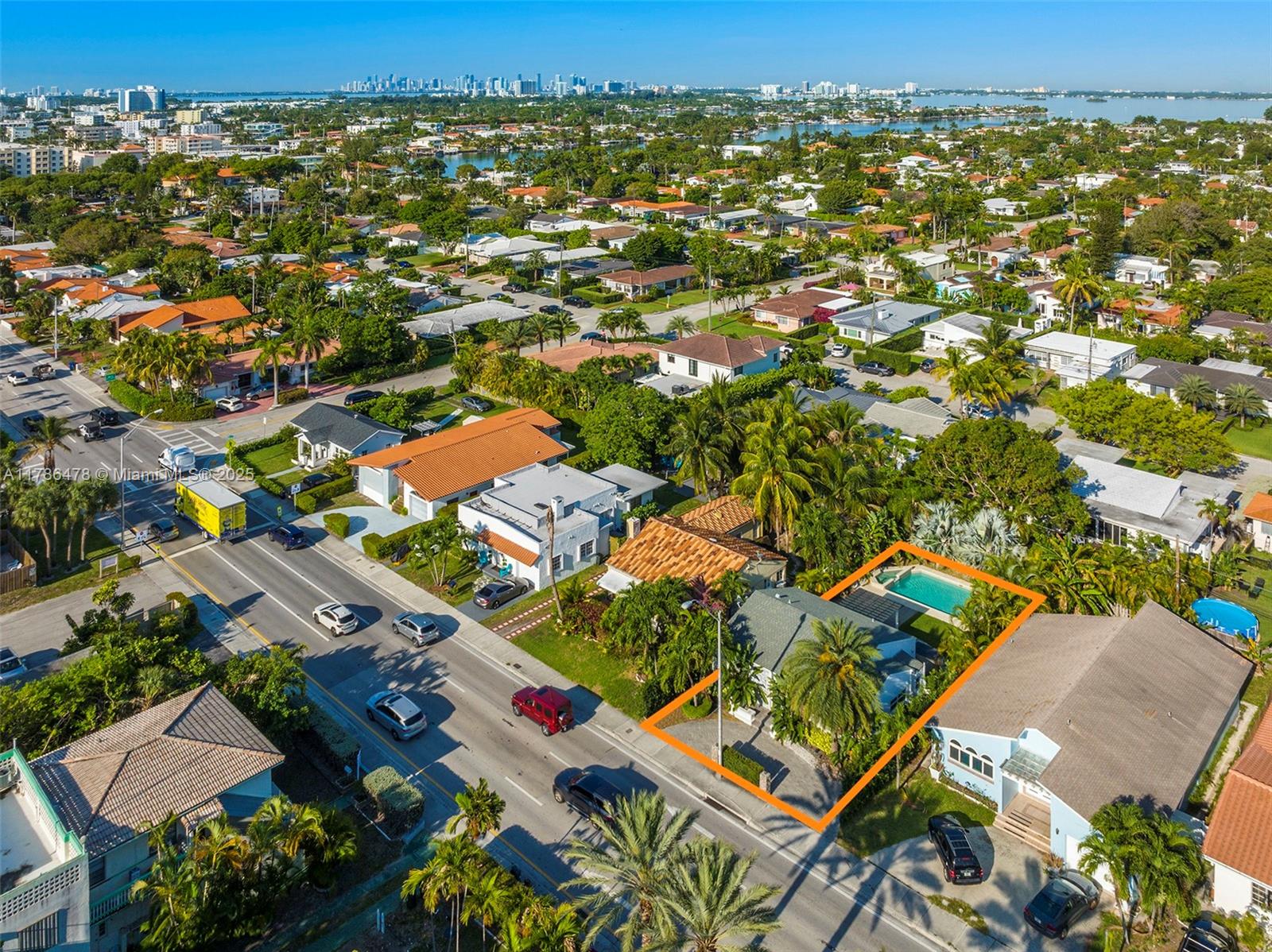 8934 Harding Avenue Surfside, FL 33154 - Photo 4 of 52 an aerial view of residential houses with outdoor space