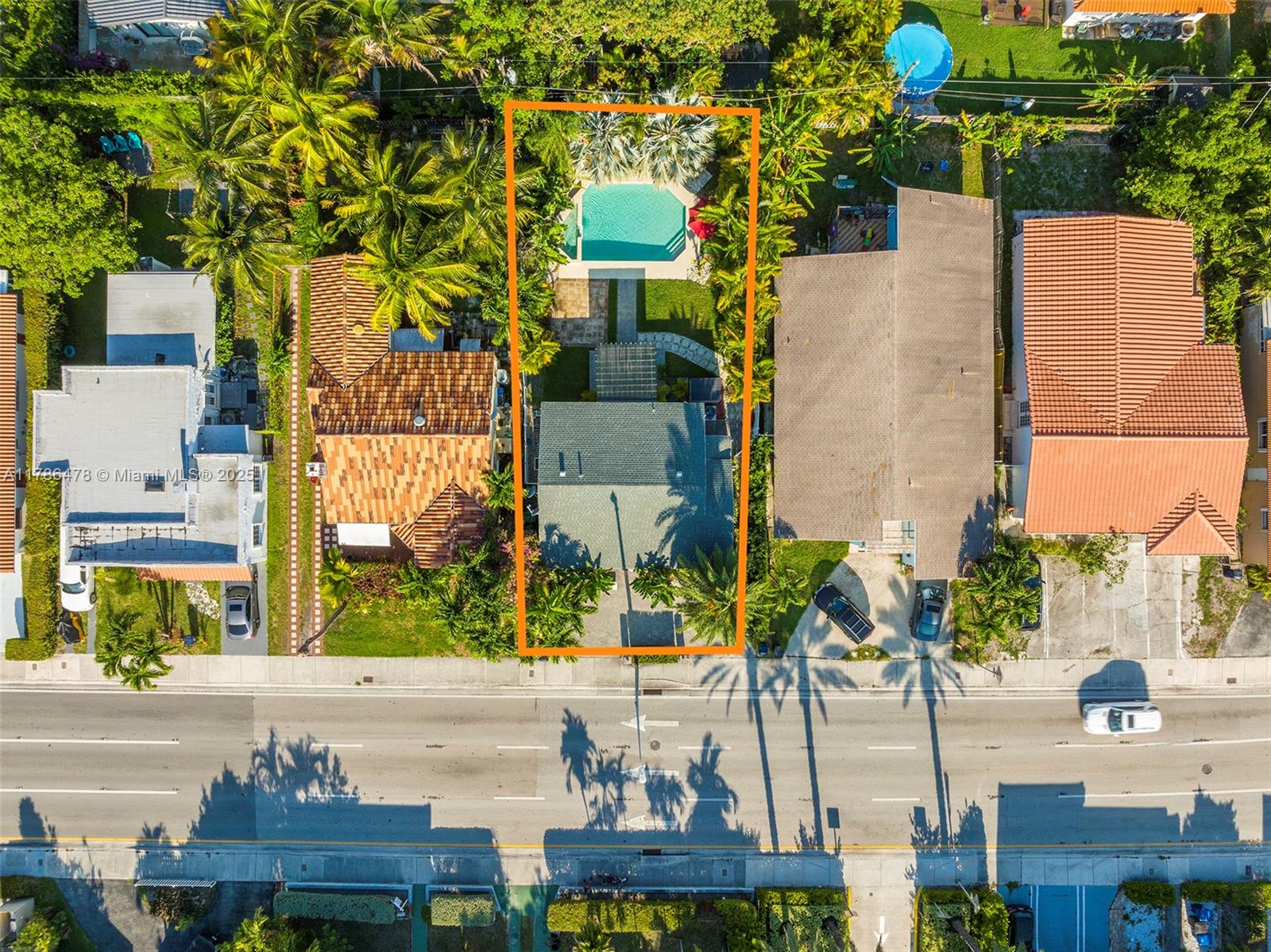 8934 Harding Avenue Surfside, FL 33154 - Photo 7 of 52 an aerial view of multiple houses with yard