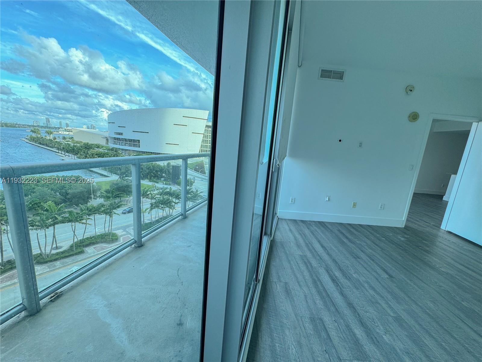 888 Biscayne Boulevard, Unit 709 Miami, FL 33132 - Photo 16 of 48 a view of a glass door