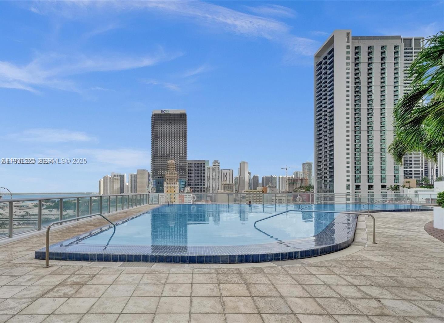 888 Biscayne Boulevard, Unit 709 Miami, FL 33132 - Photo 42 of 48 a view of a city with tall buildings