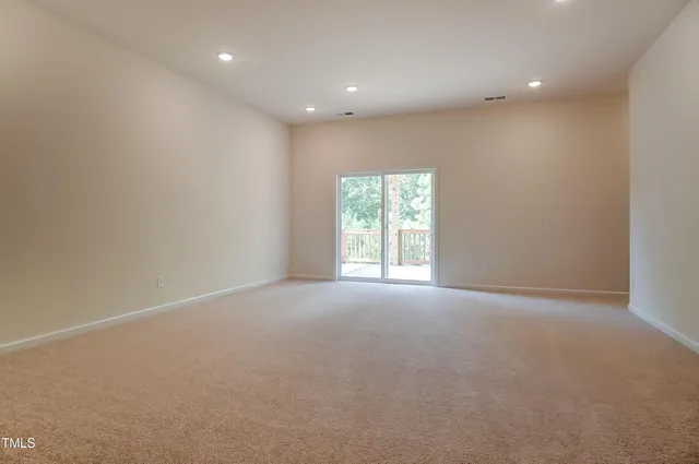 a view of empty room