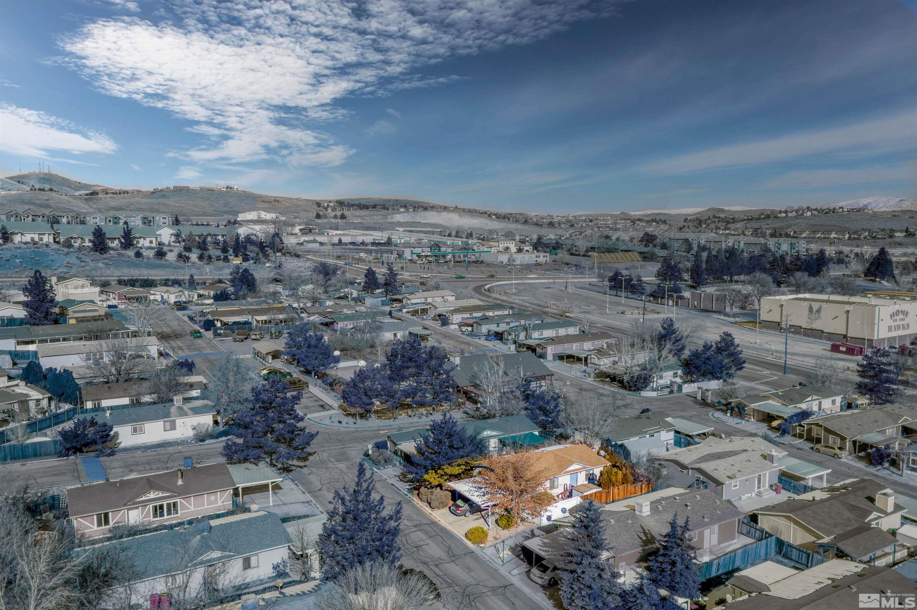 2690 Daffodil Way Reno, NV 89512 - Photo 4 of 20 an aerial view of a city