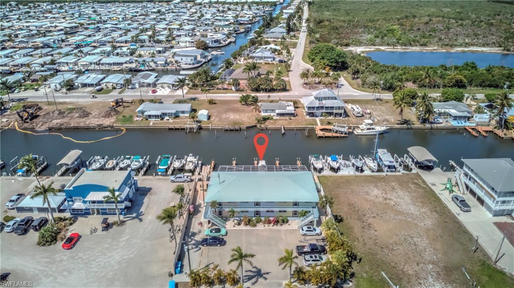 3215 Stringfellow Road, Unit 2A St. James City, FL 33956 - Photo 22 of 31 an aerial view of a ocean view