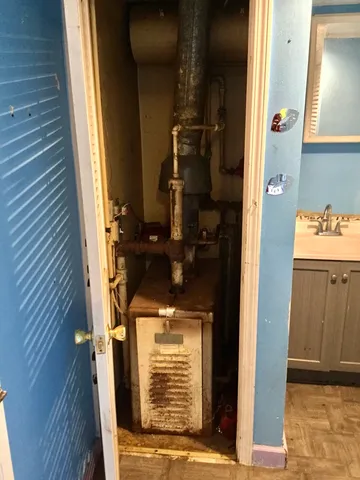 a view of empty room