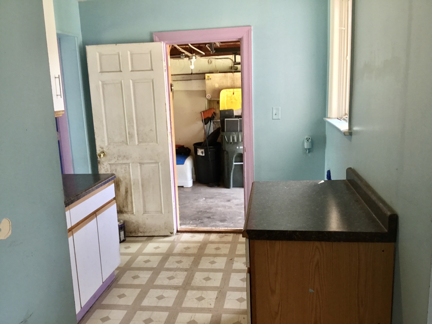 206 East Camp McDonald Road Prospect Heights, IL 60070 - Photo 10 of 57 a bathroom with a granite countertop sink and a mirror