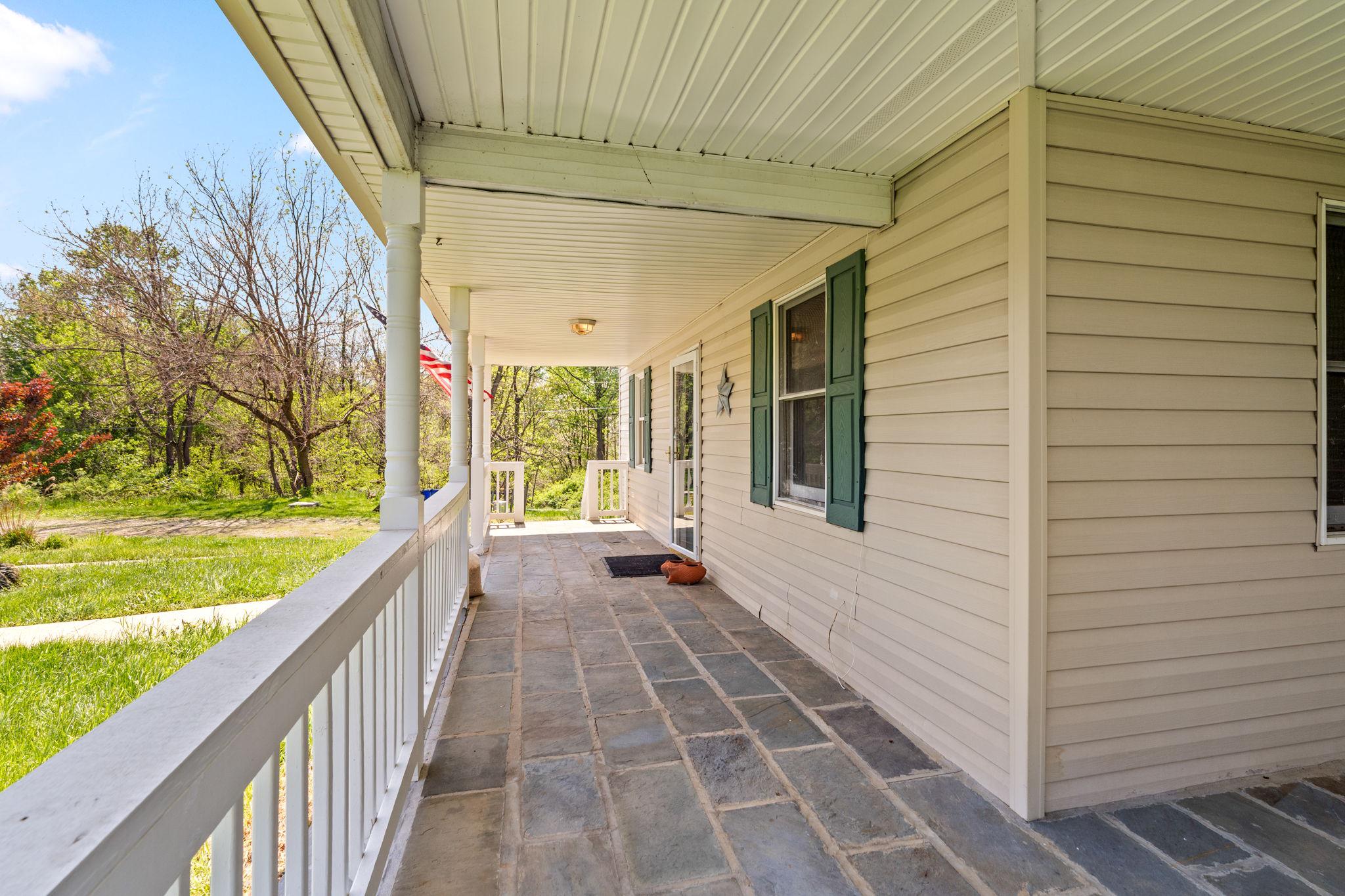 5002 Burkittsville Road Jefferson, MD 21755 - Photo 2 of 40 Slate Front Porch