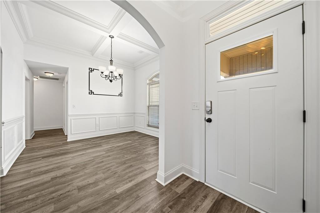108 Watts Drive Perry, GA 31069 - Photo 7 of 34 a view of an entryway with wooden floor