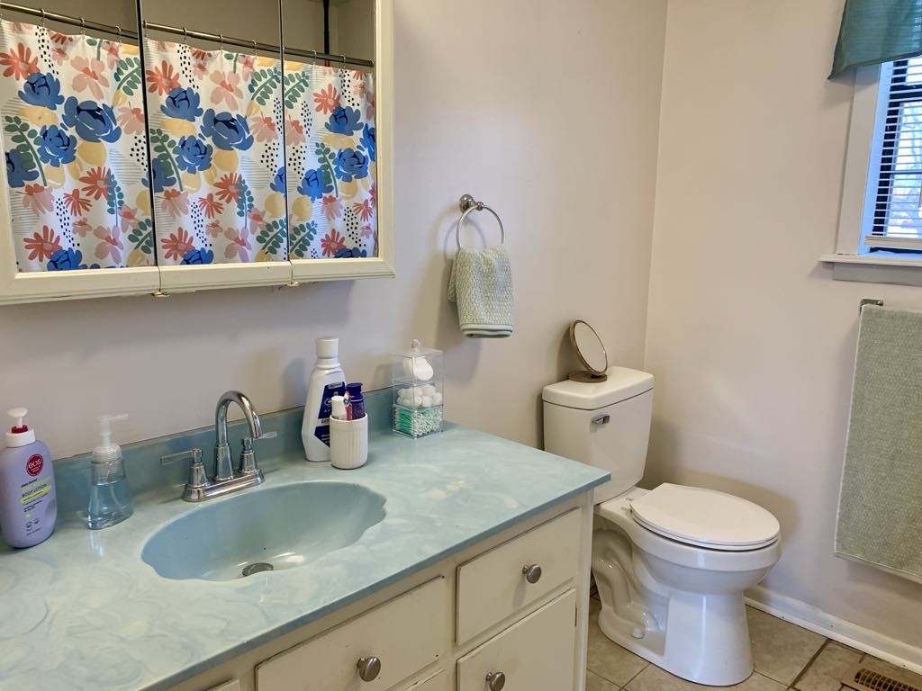102 McDougal Road Fayetteville, TN 37334 - Photo 14 of 27 a bathroom with a toilet sink and mirror