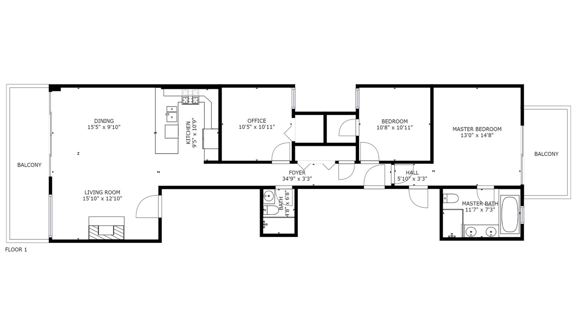 1925 West Irving Park Road, Unit 3 Chicago, IL 60613 - Photo 26 of 26 a picture of a floor plan