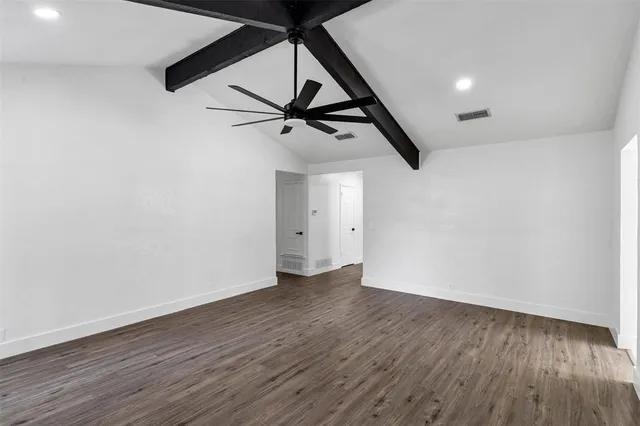 wooden floor in an empty room