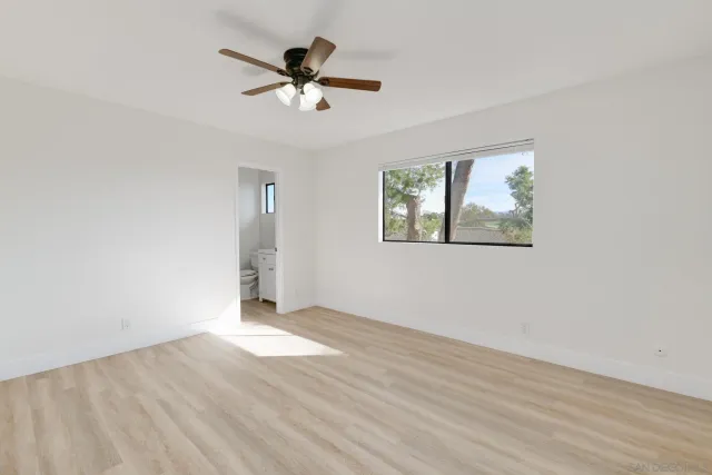 wooden floor in an empty room