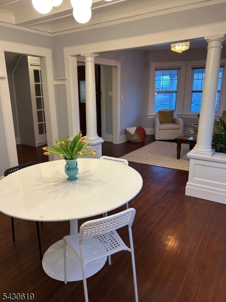 96 Grove Street Montclair, NJ 07042 - Photo 8 of 23 a view of a dining room with furniture and wooden floor
