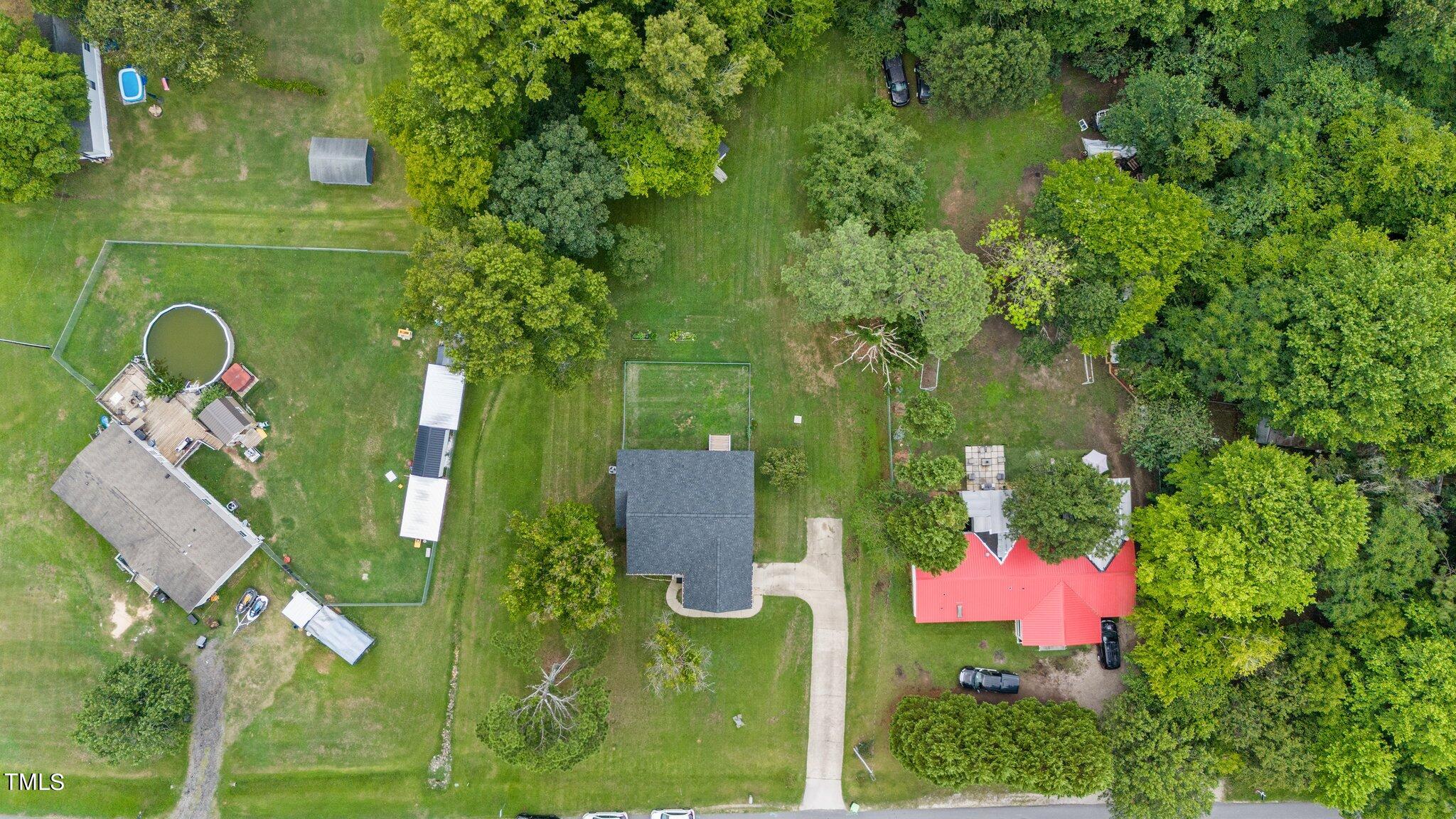 4317 Hicks Road Garner, NC 27529 - Photo 41 of 45 Aerial View-Neighborhood