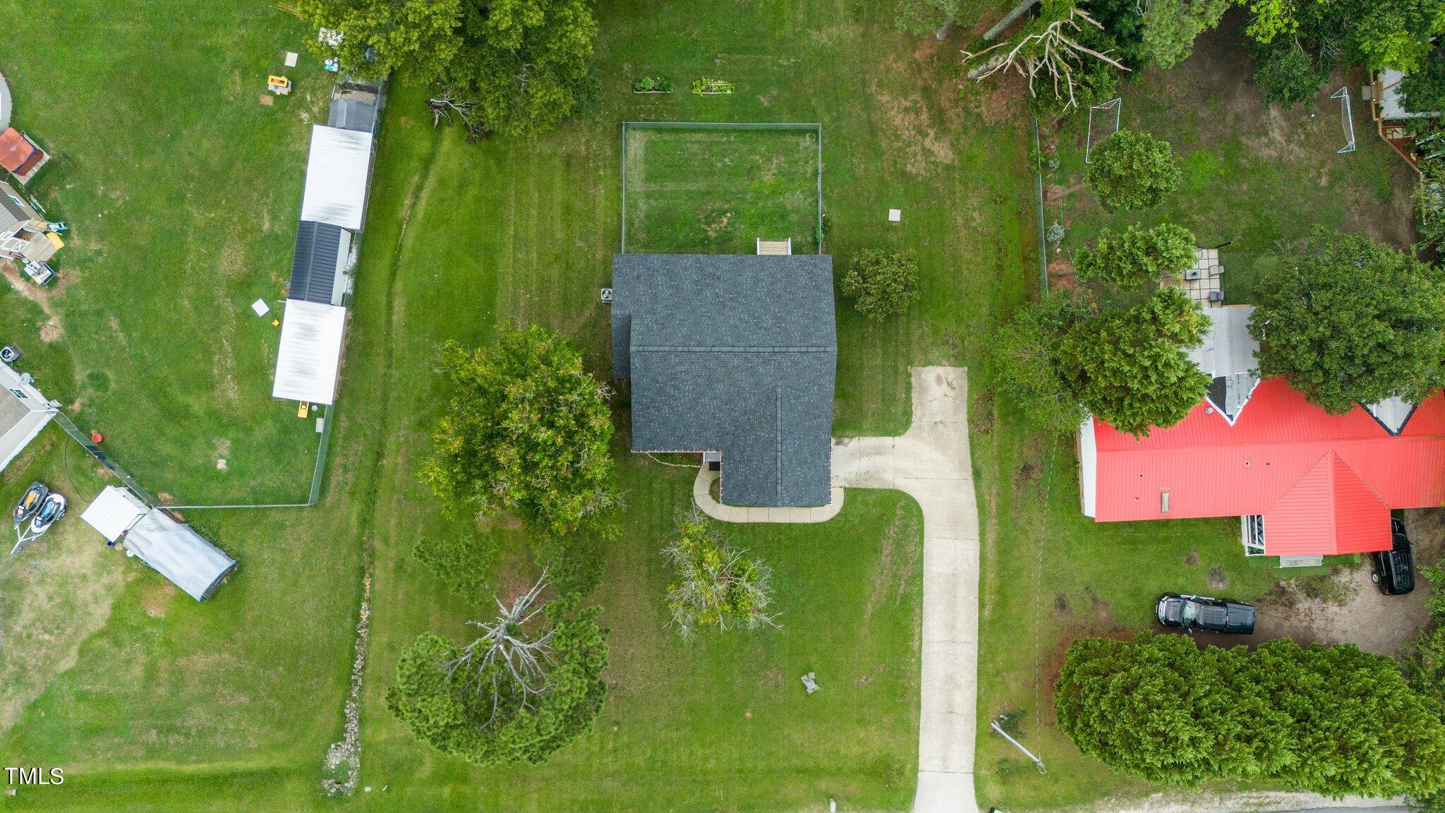 4317 Hicks Road Garner, NC 27529 - Photo 42 of 45 Aerial View-Neighborhood