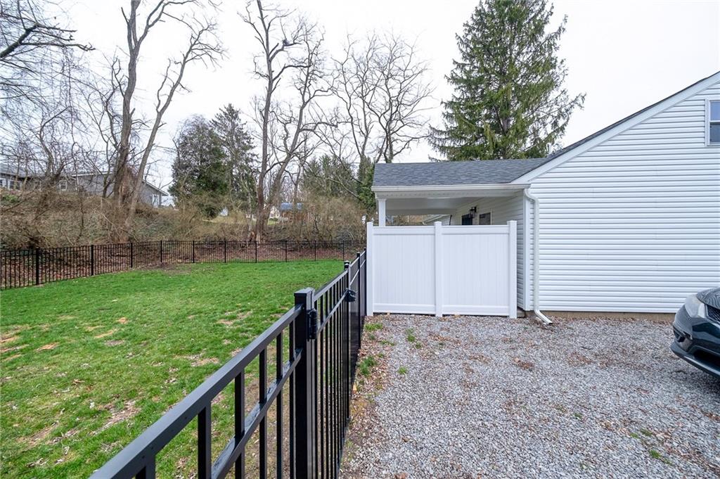 110 Neville Road Beaver, PA 15009 - Photo 18 of 22 a view of a house with backyard and trees