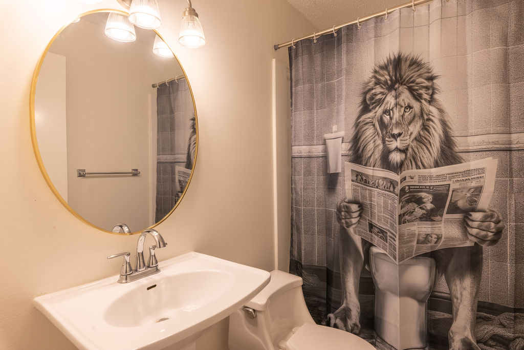 5310 Presidio Road Austin, TX 78745 - Photo 27 of 34 A well-appointed bathroom offers convenience with a bright vanity and functional fixtures.