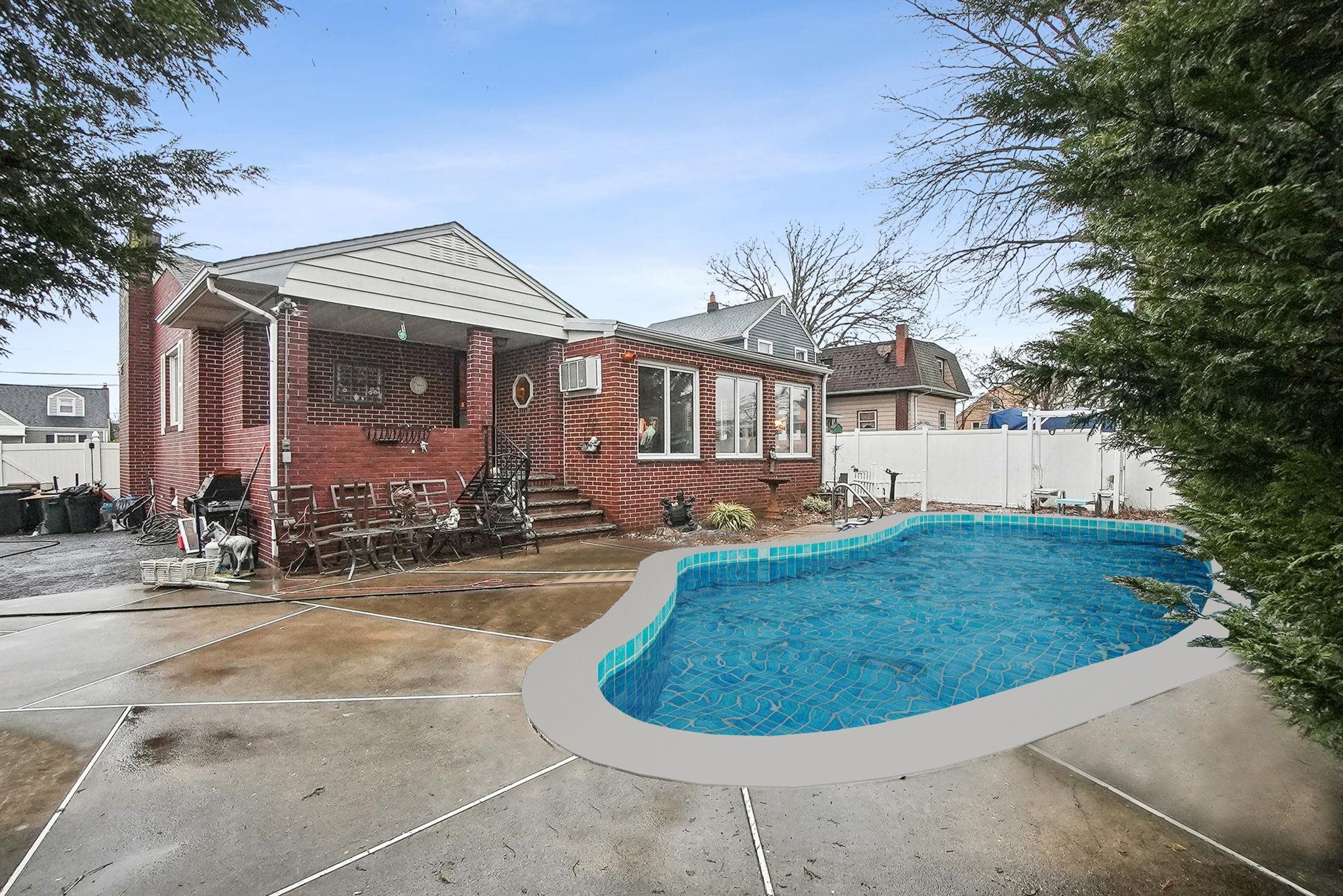 42 Frederick Street Carteret, NJ 07008 - Photo 14 of 15 a view of a house with a backyard