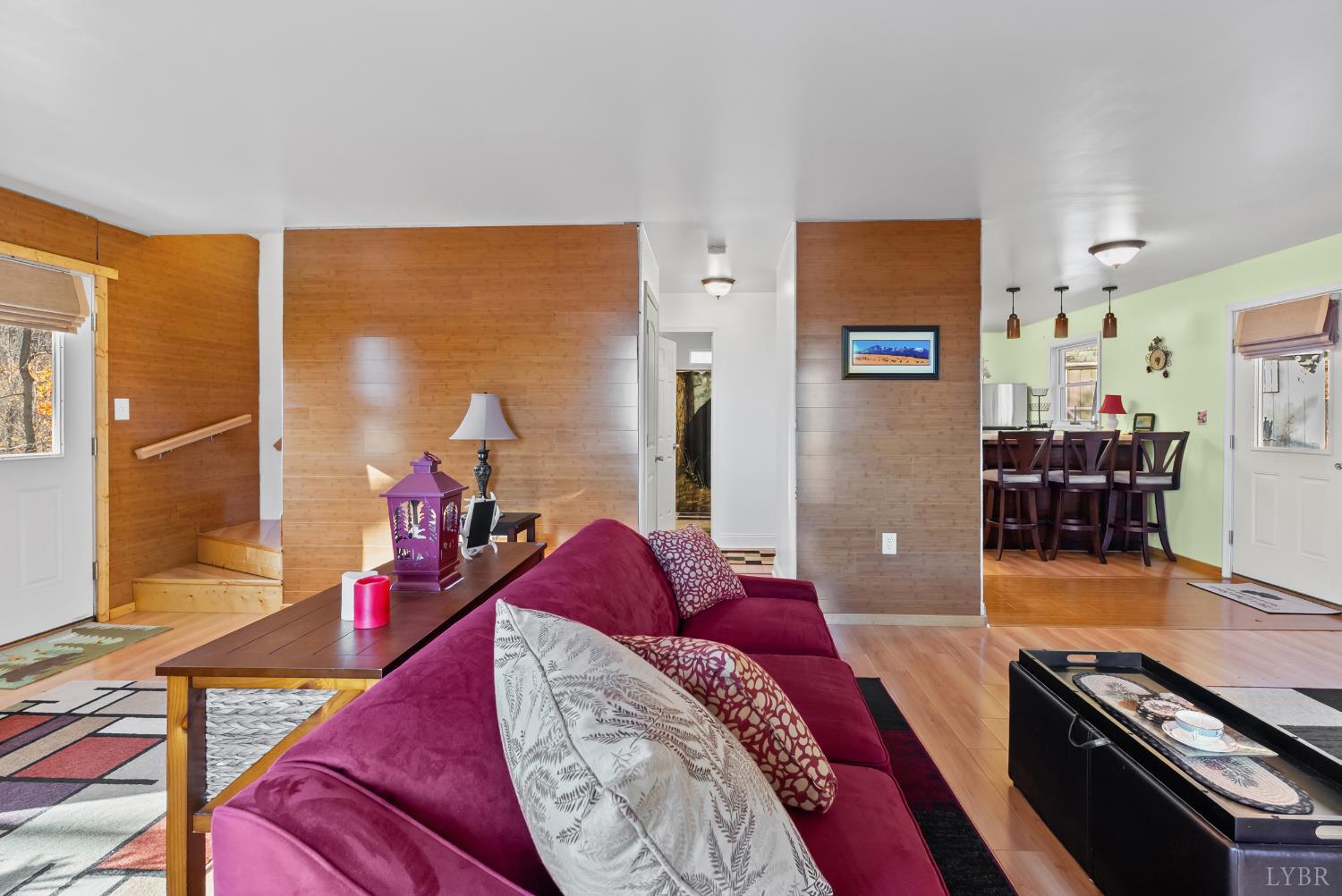 371 Hawks Nest Road Monroe, VA 24574 - Photo 15 of 51 a living room with furniture and wooden floor