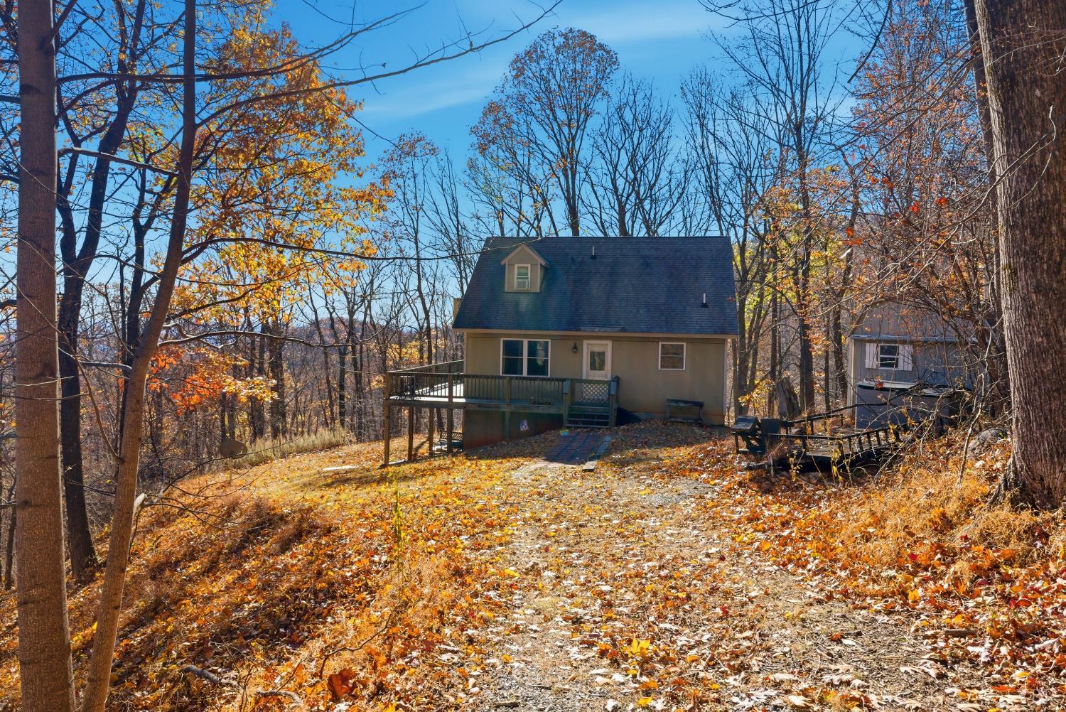 371 Hawks Nest Road Monroe, VA 24574 - Photo 47 of 51 a view of a house with snow on the side of the road