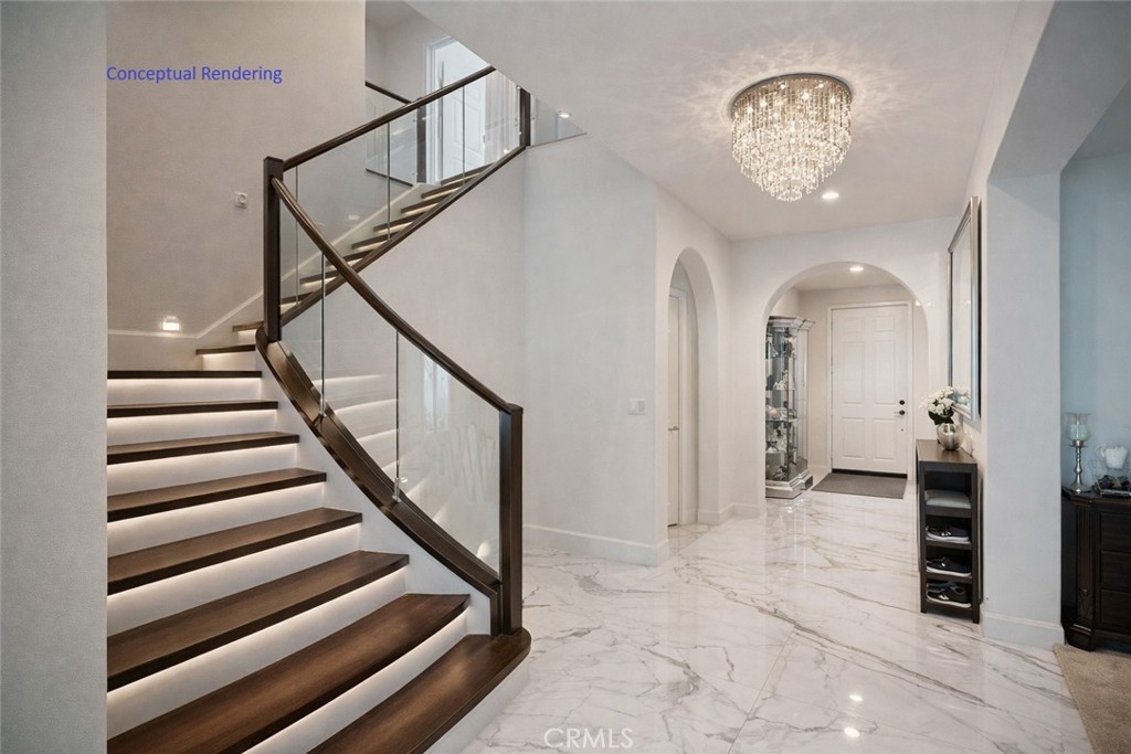 12657 Burbank Road Eastvale, CA 92880 - Photo 4 of 10 Conceptual rendering of Entrance area