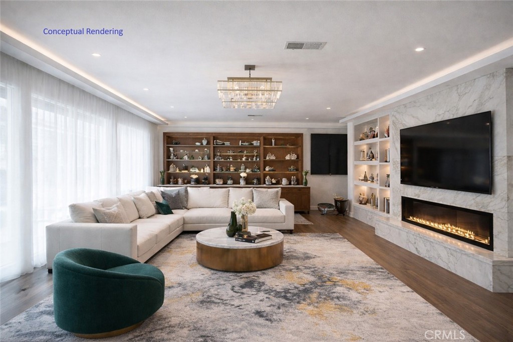 12657 Burbank Road Eastvale, CA 92880 - Photo 6 of 10 Conceptual rendering of Living Room