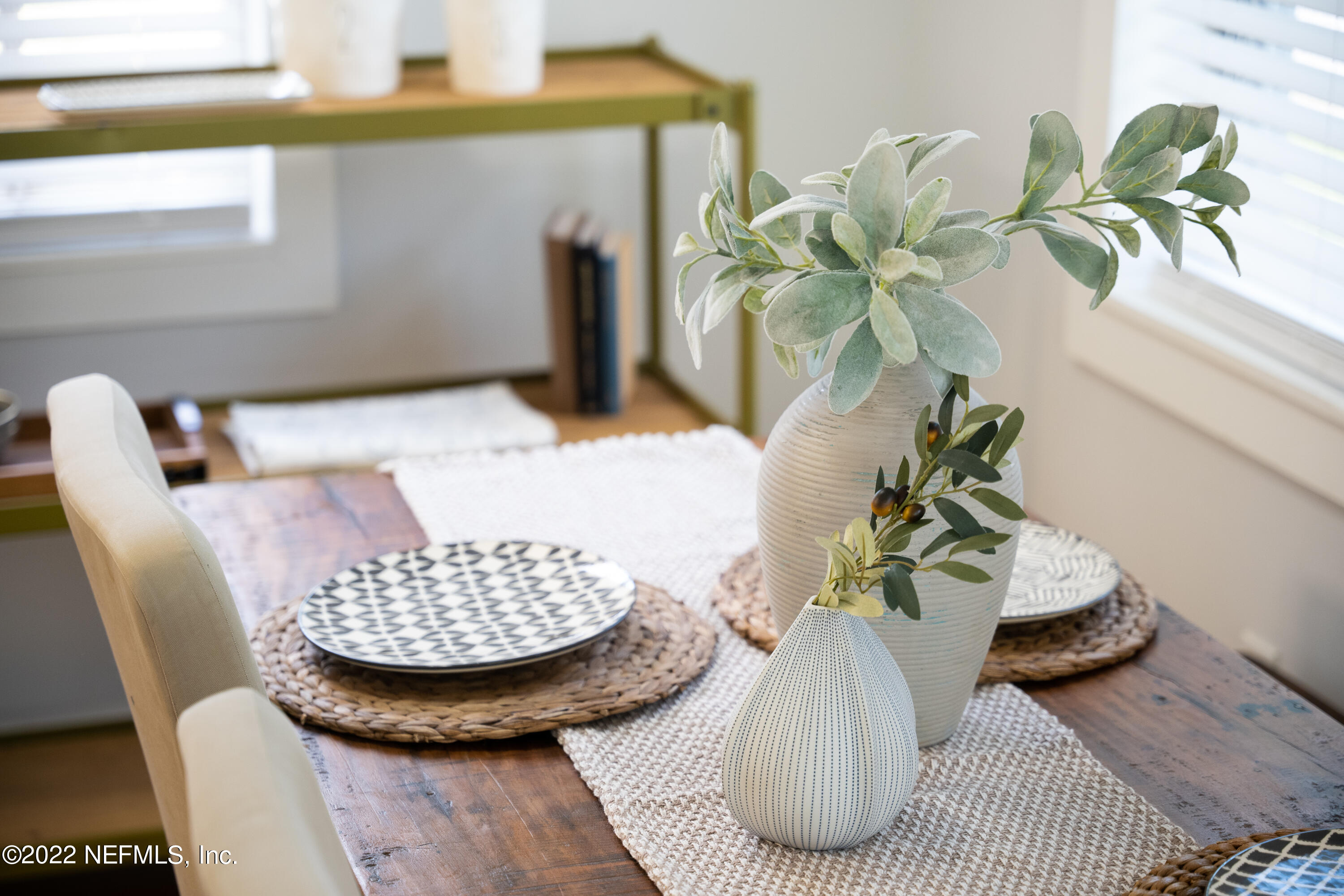 1368 Rensselaer Avenue Jacksonville, FL 32205 - Photo 33 of 48 a view of table chair and potted plant
