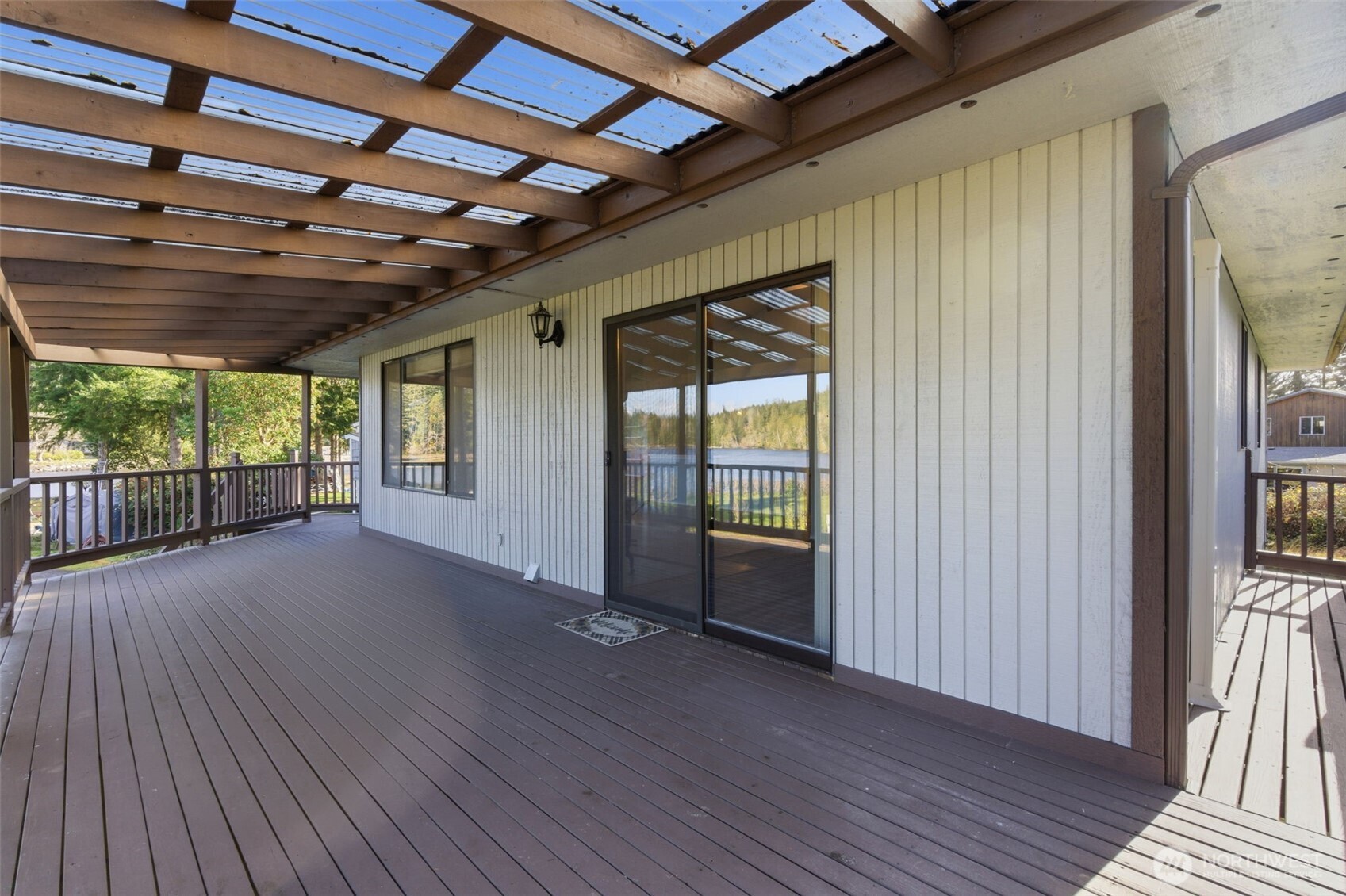 80 Brook Place Tahuya, WA 98588 - Photo 30 of 40 a view of hallway with wooden floor