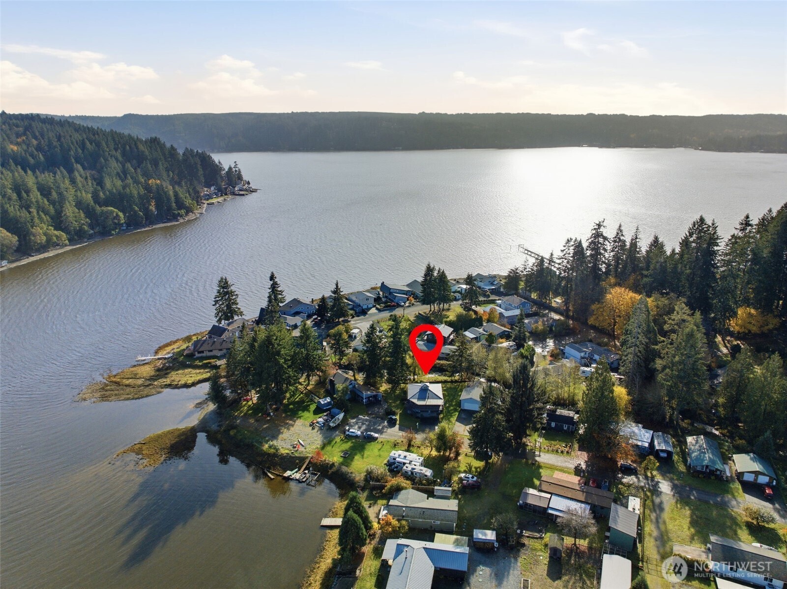 80 Brook Place Tahuya, WA 98588 - Photo 38 of 40 a view of a lake